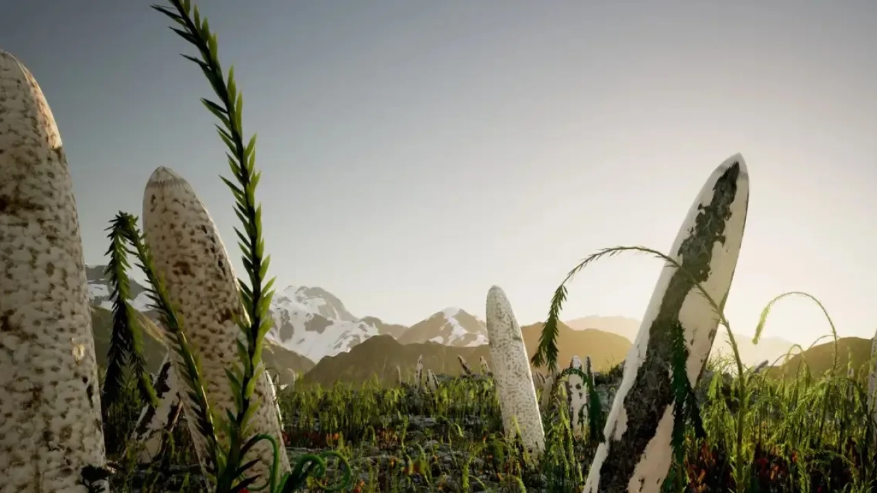 He tutkivat valtavien esihistoriallisten organismien fossiileja, joilla on aiemmin näkemättömiä ominaisuuksia.