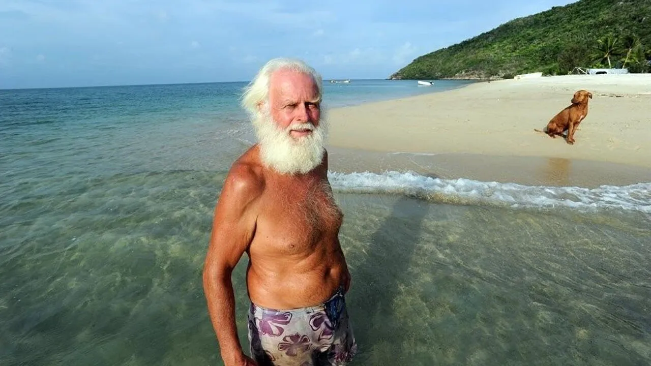 Hän luopuu miljardien omaisuudesta elääkseen autiolla saarella.