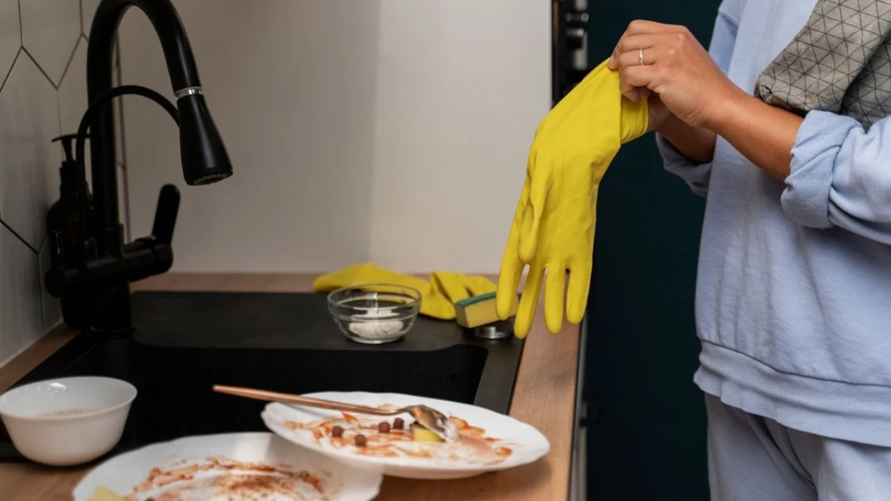 Kuinka pestä astiat oikein ja estää epämiellyttävien hajujen syntyminen.