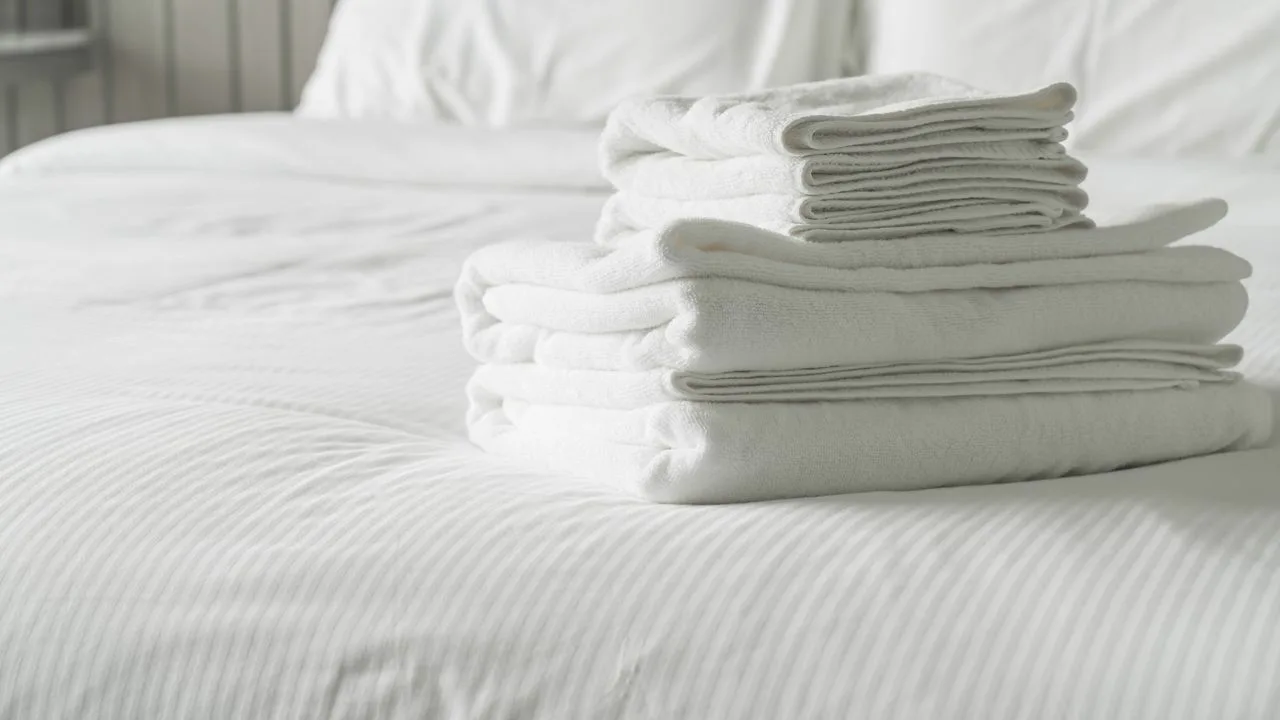 Salaisuus pyyhkeiden, lakanoiden ja vuodevaatteiden pesussa, jotta ne näyttävät aina uusilta.