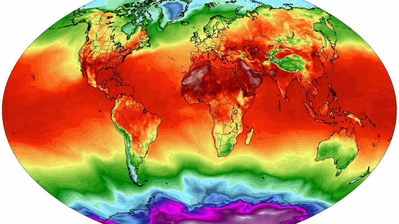 Ilmakehän seinä: mikä sääilmiö aiheuttaa korkeat lämpötilat tässä maassa?