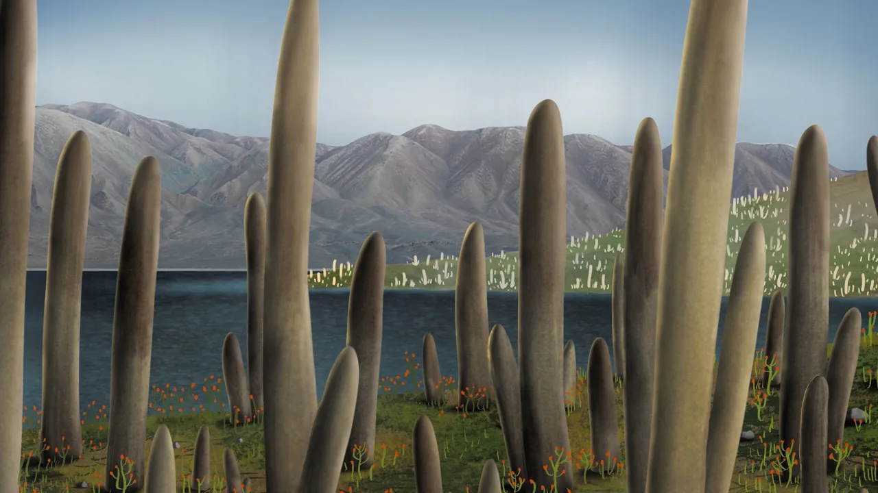 He tutkivat valtavien esihistoriallisten organismien fossiileja, joilla on aiemmin näkemättömiä ominaisuuksia.