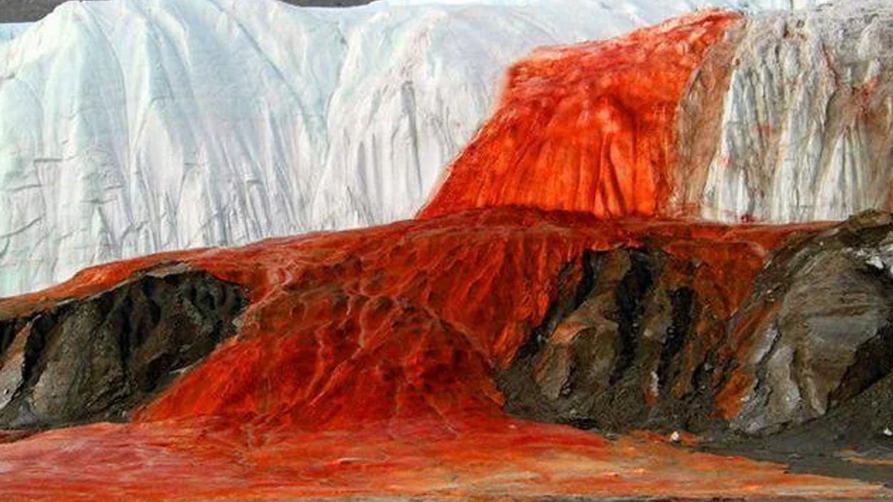 Veriset vesiputoukset: kuinka tämä uskomaton ilmiö Antarktikassa on kiehtonut tutkijoita jo vuosisadan ajan.