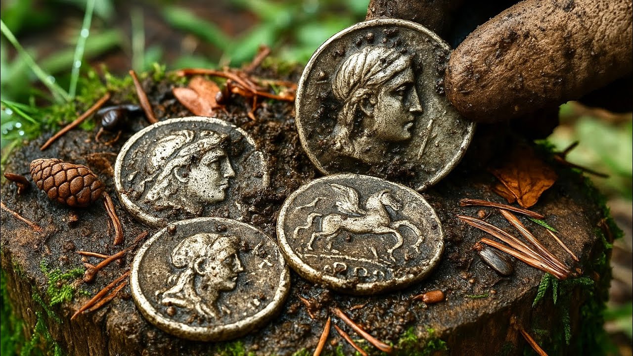 Arkeologi: ”Kukaan ei koskaan hautaa kolikoista koostuvaa aarretta, etenkin jalometalleista valmistettuja, ilman aikomusta kaivaa sitä esiin.”