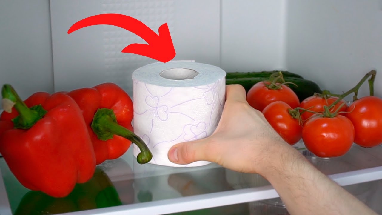 Miksi laittaa wc-paperirulla jääkaappiin?