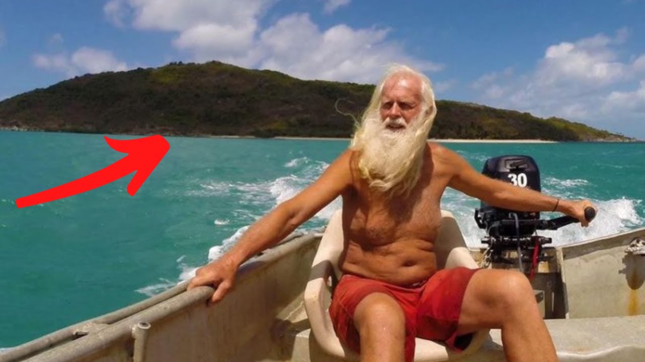 Hän luopuu miljardien omaisuudesta elääkseen autiolla saarella.