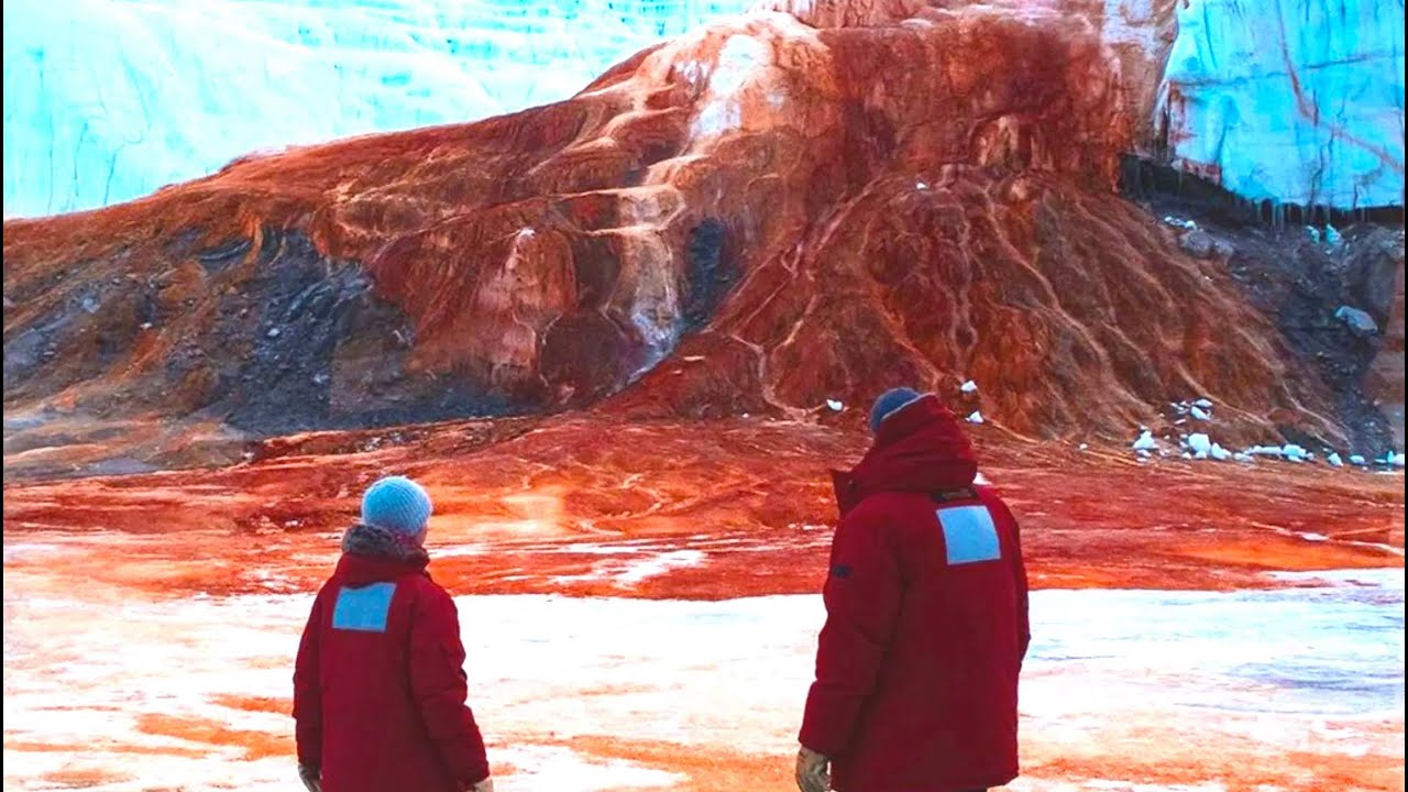 Veriset vesiputoukset: kuinka tämä uskomaton ilmiö Antarktikassa on kiehtonut tutkijoita jo vuosisadan ajan.