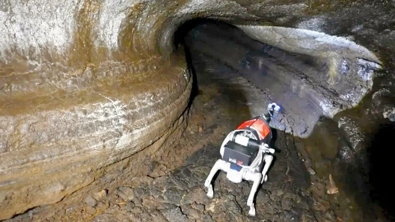 Eurooppa on lähettänyt kolme robottia tulivuoren laavatunneliin, mikä voi olla avainasemassa Kuun tai Marsin kolonisoinnissa.