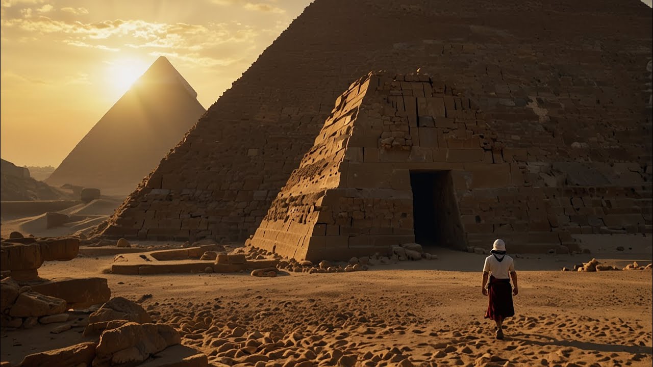 Arkeologit eivät voi uskoa silmiään: he ovat löytäneet megarakennelman 1000 metrin syvyydestä Egyptin pyramidien alta.