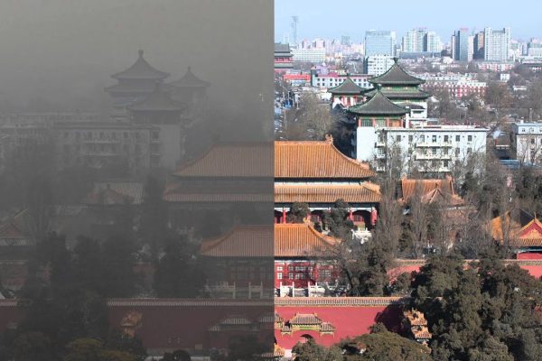 Китай за 12 лет устранил 98% загрязнения в своей столице.