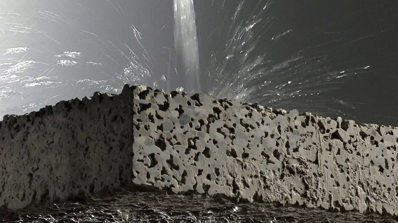 Michelin-tähdellä palkittu merihietakiviperäinen betoni: betoni, jota käytetään merenpohjan kunnostamiseen.